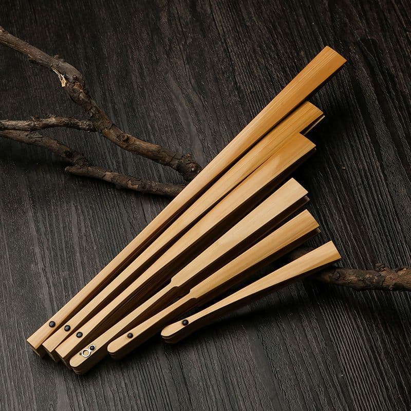 4-10 inch Xuan paper folding fans, paper fans, bamboo fans, fan ribs, frames, semi-finished products and accessories, Solomon's seal, imitation ebony, cross-border wholesale.
