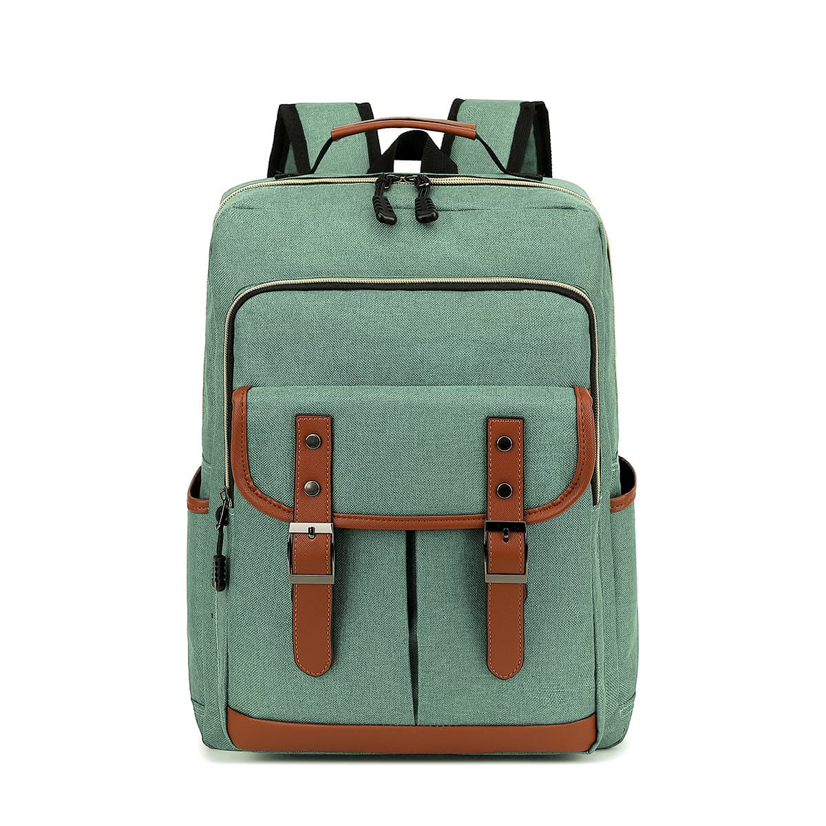 Fashion Backpack for Men, School Bag for Middle School Students, Cross-border Travel Backpack, Large Capacity Oxford Cloth