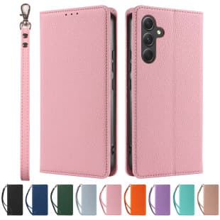 For Samsung A25 5G Magnetic Phone Case A37/A57 Card Slot Phone Leather Case A17 Flip Stand Protective Cover