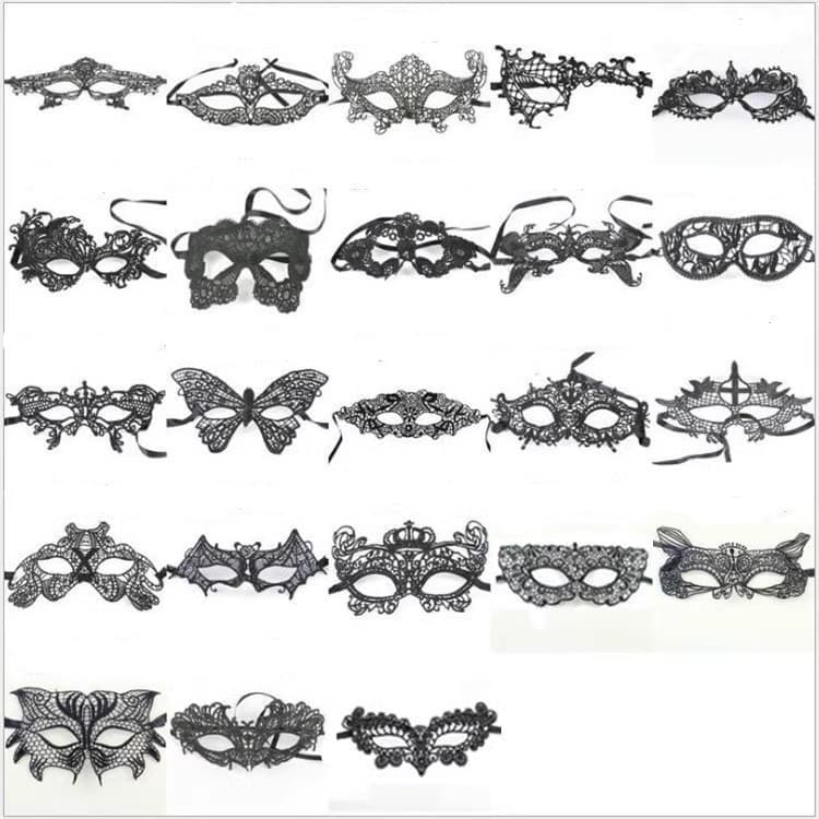 Lace Eye Mask Sexy Lace Mask Performance Makeup Eye Mask Party Princess Half Face Lace Eye Mask Lace Trim Eye Mask
