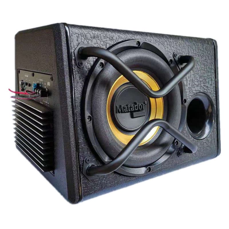 L6F 10-inch 12V Car Super Bass Subwoofer Active Subwoofer Bluetooth 220V 24V Card Slot Audio