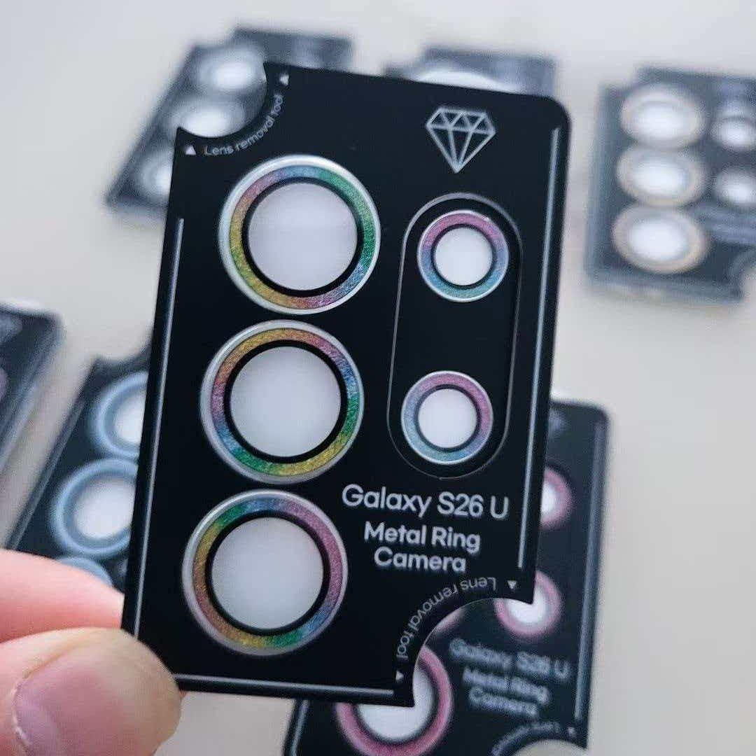 Compatible with Samsung S26 Ultra Lens Film Glitter Eagle Eye Positioning S25 Phone Lens Film S24+ Lens Protector