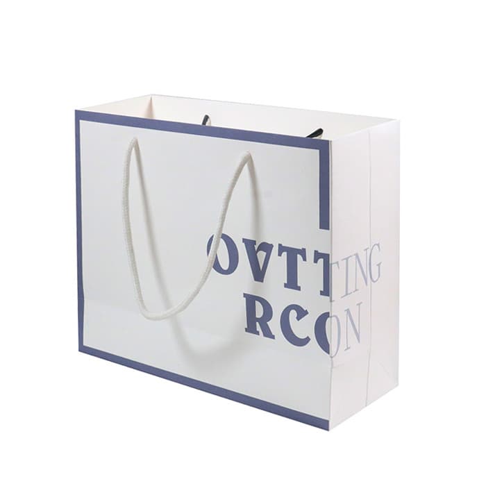 Honghao handbag paper bag custom packaging bag low price business gift boutique shoe and clothing packaging paper bag printing