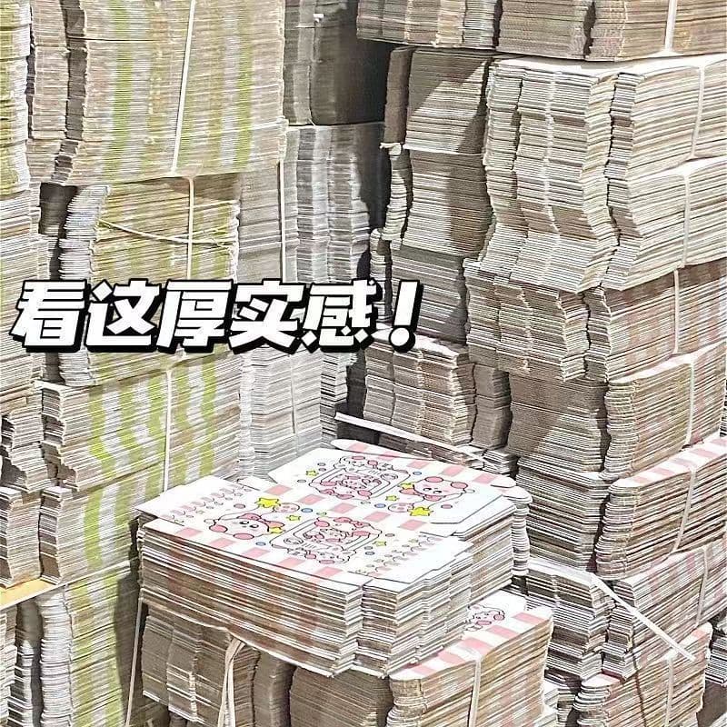 Ins Aircraft Box Large Collection Cartoon Card Aircraft Box Cute Packaging Box Gift Box Journal Packaging Box Storage