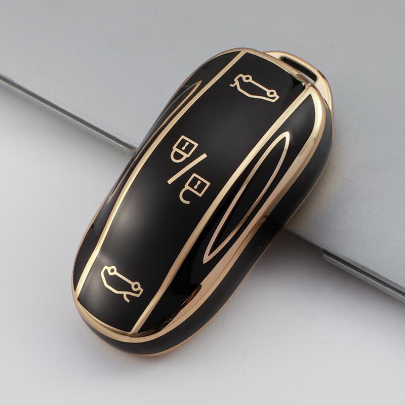 Suitable for 22 models of Tesla Model S car key cover Edamame S Tesla modelX remote control lock case