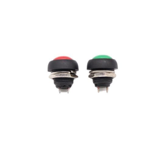 PBS-33B Waterproof Push Button Switch 12mm Momentary Non-Locking Mushroom Horn Start Switch