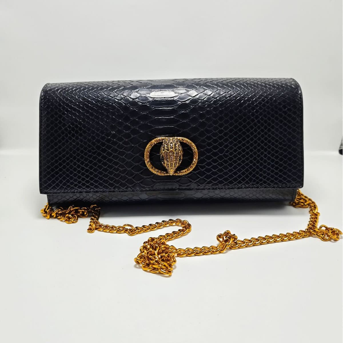 kurt geiger new bag clutch flip niche high-end all-match fashion women's bag trendy cylindrical bag