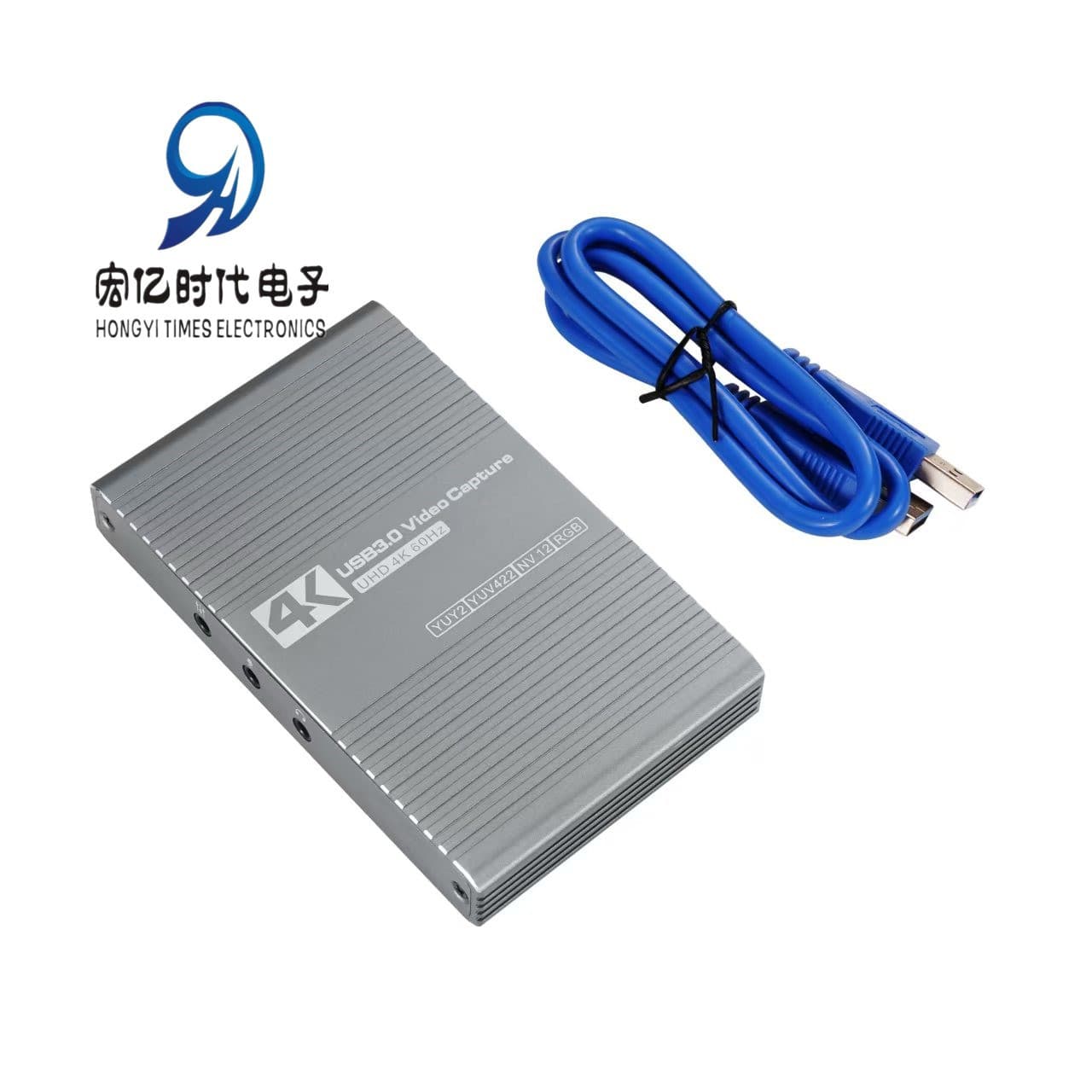 HDTV capture card for 4K 60Hz video live streaming, USB data camera, PS4 game console recording, supports RGB2.