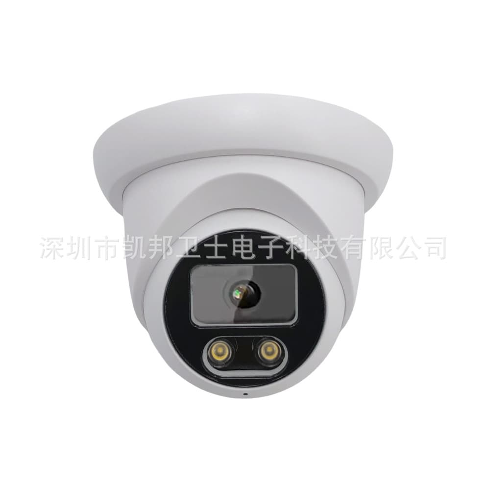 Day and Night Full Color 5MP 2MP CVBS AHD Coaxial HD Dome Warm Light Surveillance Camera Indoor Home