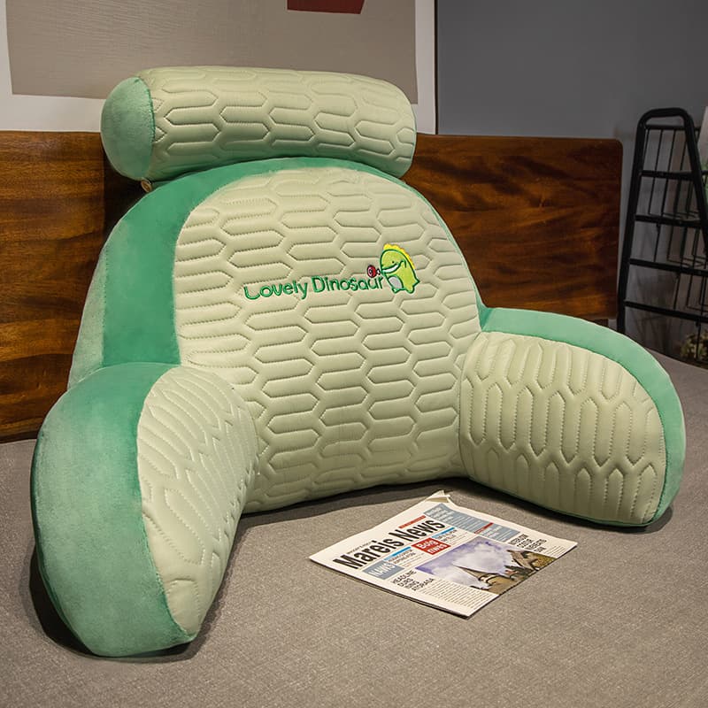 Bed Head Cushion Soft Back Support Pillow Large Backrest Pillow Sofa Throw Pillow for Reading and Phone Use on Bed, Removable and Washable