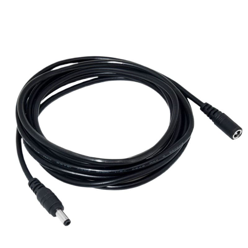 All-Copper Surveillance Power Extension Cable DC Power Cord DC5521 Male to Female Extension Cable DC Male-Female Power Extension Cord