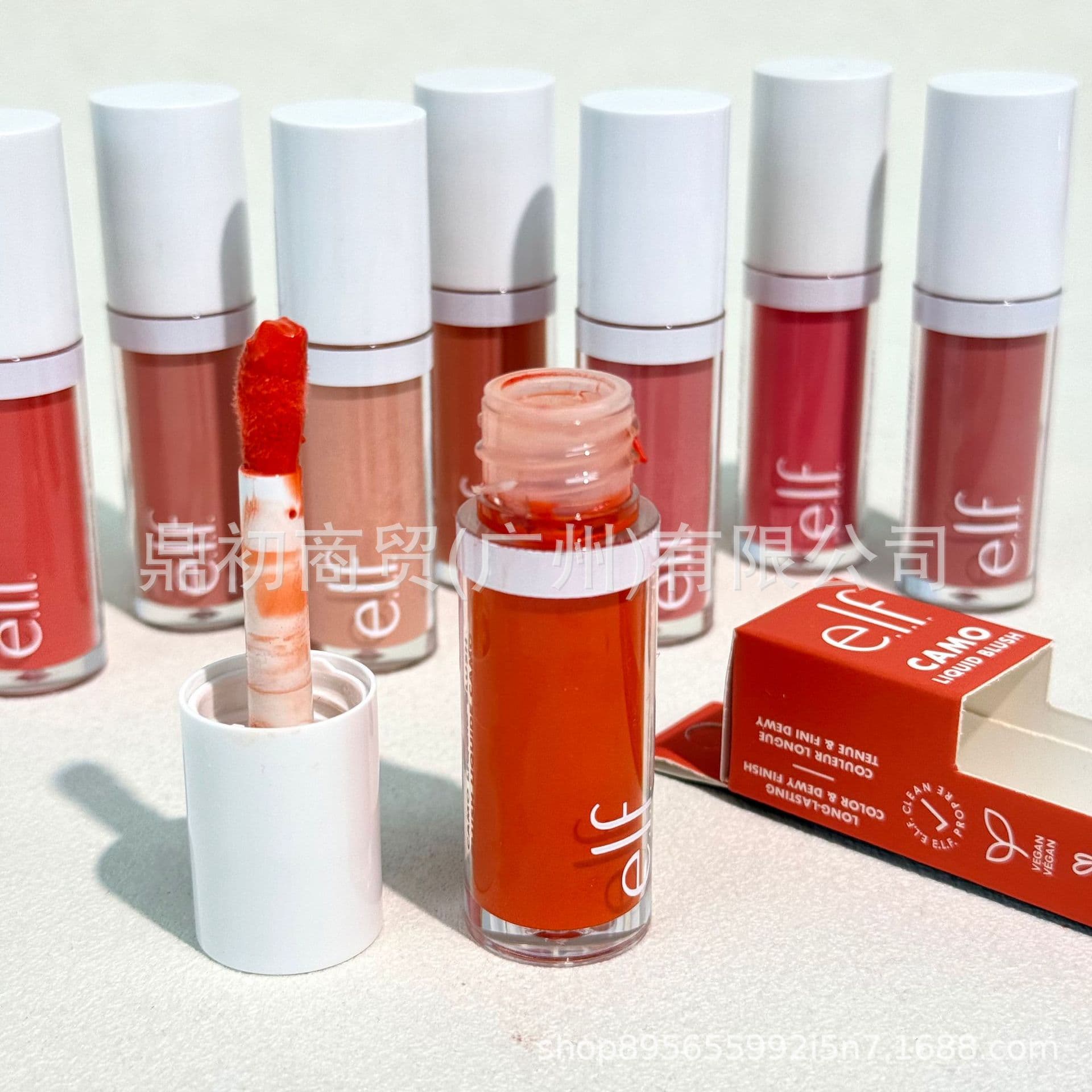 In Stock elf Camo Liquid Blush Matte Long-Lasting Natural Lightweight Orange