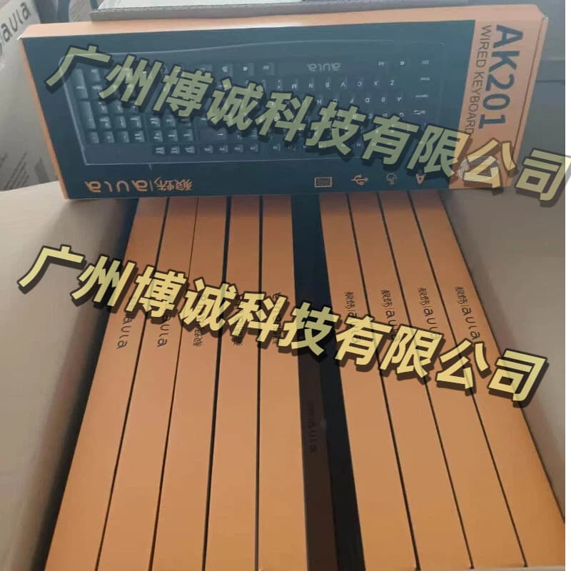 Wolf Spider AK201 Single Keyboard Wired Office Desktop Computer Laptop Silent Typing Good Feel Wholesale
