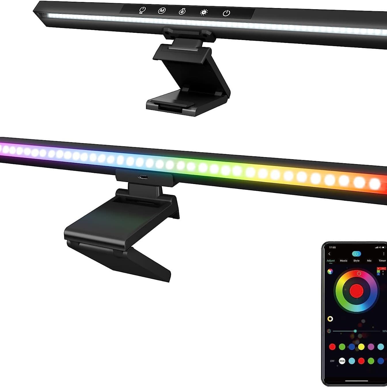 Cross-border Computer Monitor Light Bar USB Desk Lamp Anti-blue Light LED Asymmetric Eye-care Lamp