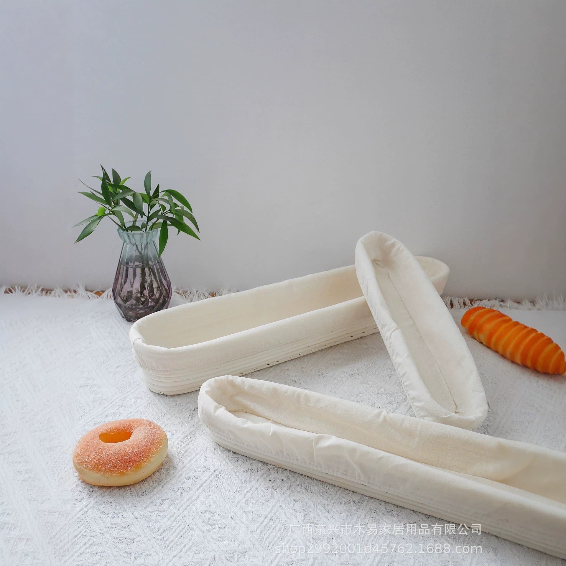 Rattan Bread Proofing Basket Round Oval Dough Fermentation Tool Indonesian Rattan Proofing Basket Baking Set