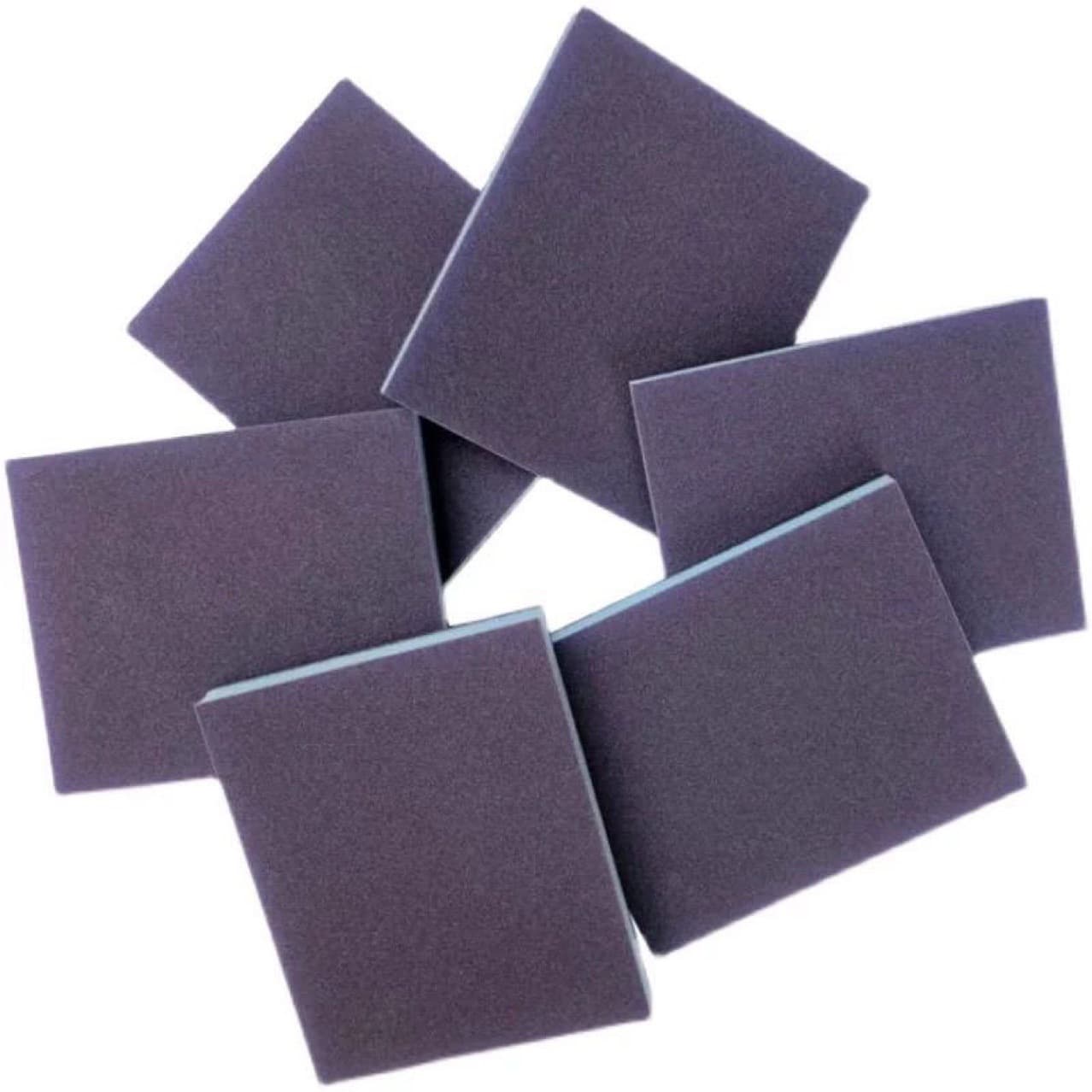 British imported K brand sponge sanding block manufacturer wholesale sand brick blue double-sided sandpaper Amazon set