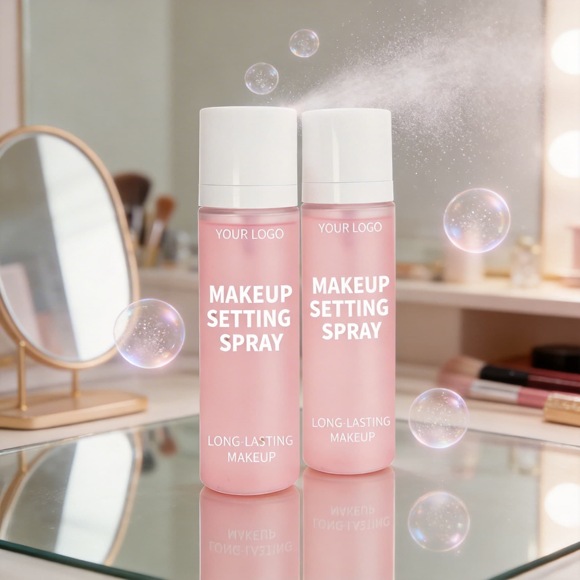 Makeup setting spray without logo cross-border spot moisturizing soft focus hydrating hydrating hydrating setting spray lasting makeup setting water
