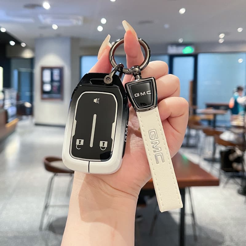Suitable for Gmc Acadia Terrain Key Bag Silverado Sierra Remote Control Metal Buckle Classy