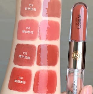 Middle East Hot Selling KK Same Style Dual-Ended Lip Gloss Lip Glaze Mirror Transparent Top Coat Matte Long-Lasting Non-Stick Cup