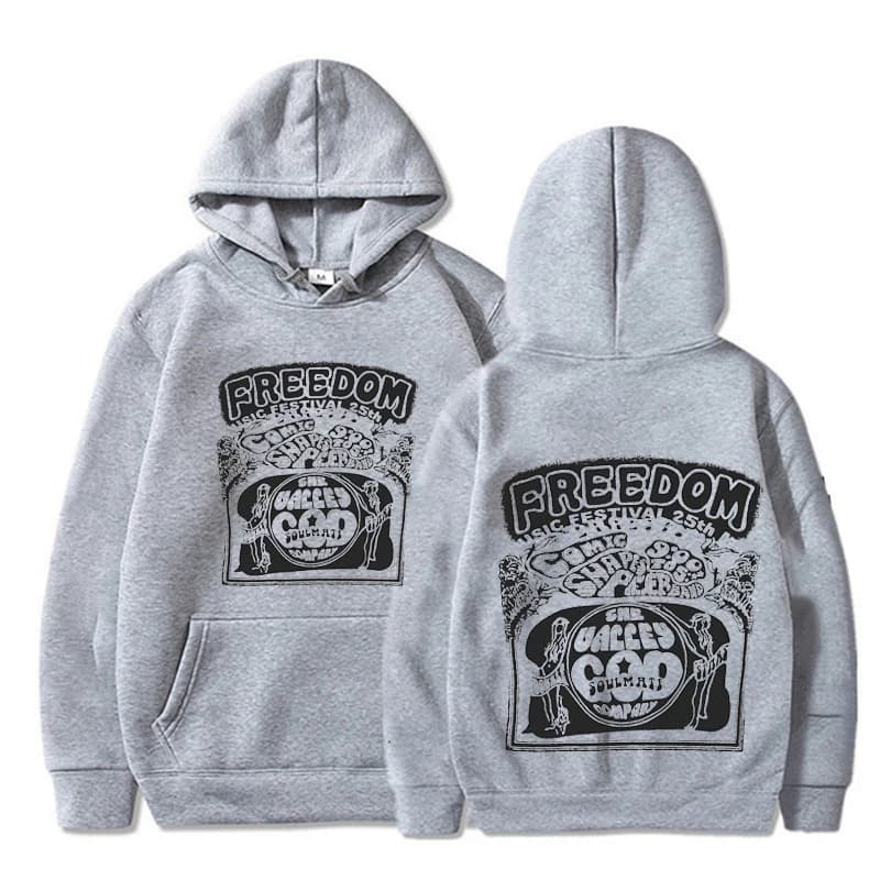 Fall/Winter 2025 New Scary Hoodie Double-Sided Sportswear