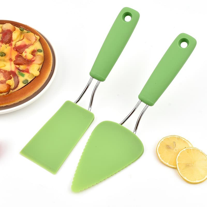 Cake Shovel PIZZA Shovel Pushable Convenient Pastry Transfer Shovel Triangle Cake Shovel PIZZA Tool