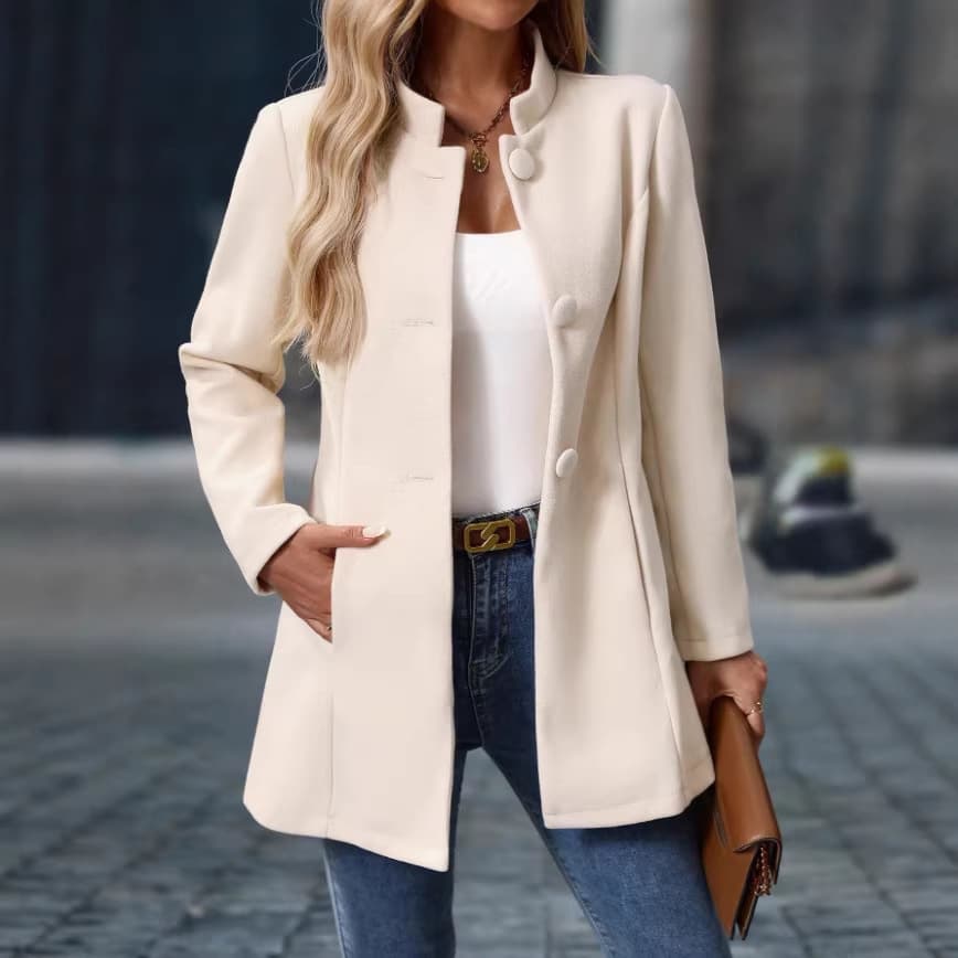 2026 Autumn/Winter New Wool Coat Women Mid-Length Plus Size Slimming Loose Stylish Over-the-Knee Heavyweight Coat