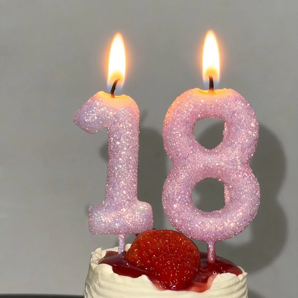 Wholesale Digital Candles 0-9 Creative Colorful Glitter Candles Cake Baking Decoration Colorful Birthday Candles