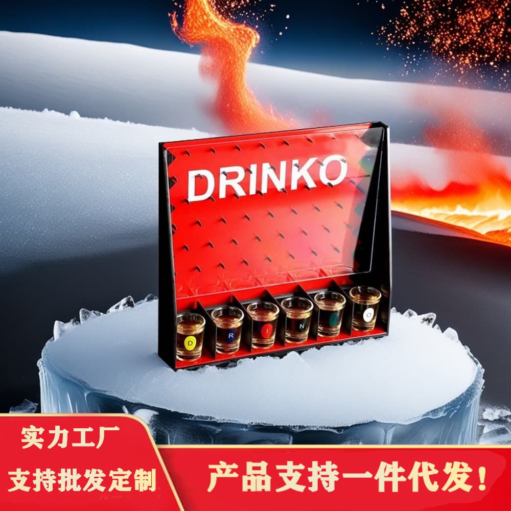 Hot Selling KTV Bar Entertainment Drinkware Drinking Toss Game Cards Party Essential Cocktail Picks