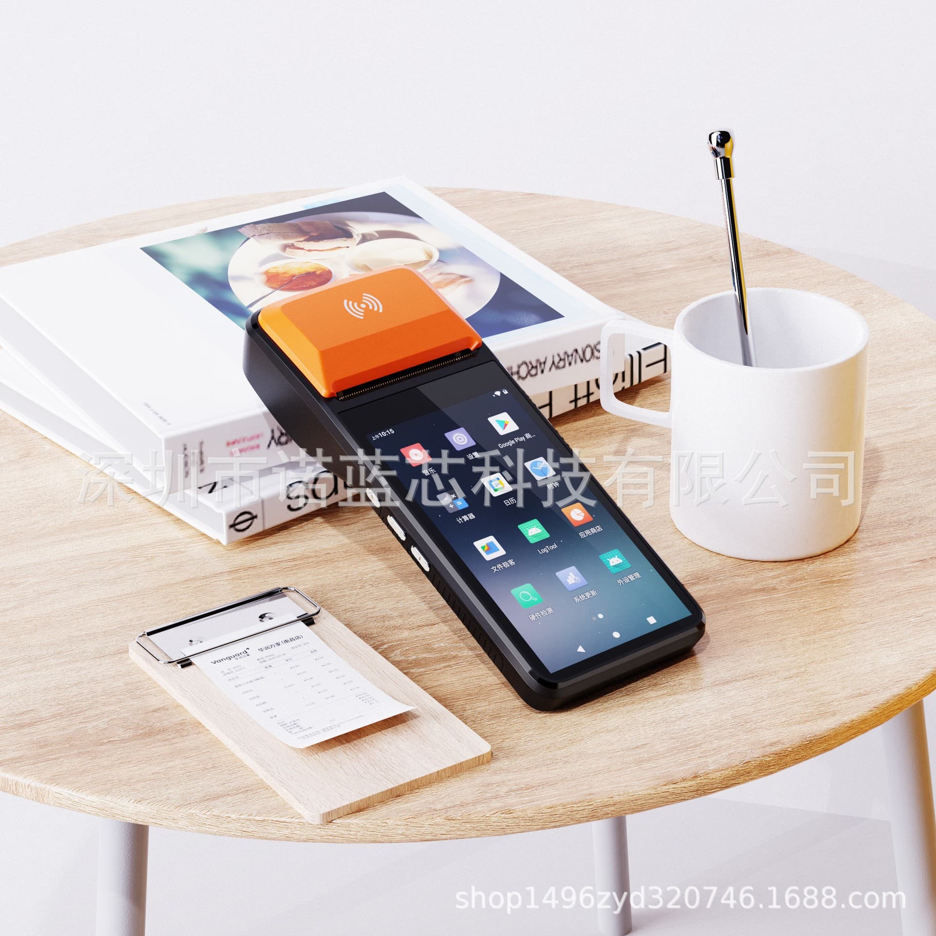 International Foreign Trade Export Android Smart Handheld Terminal PDA Warehouse Inventory Machine Multi-language Support for Secondary Development