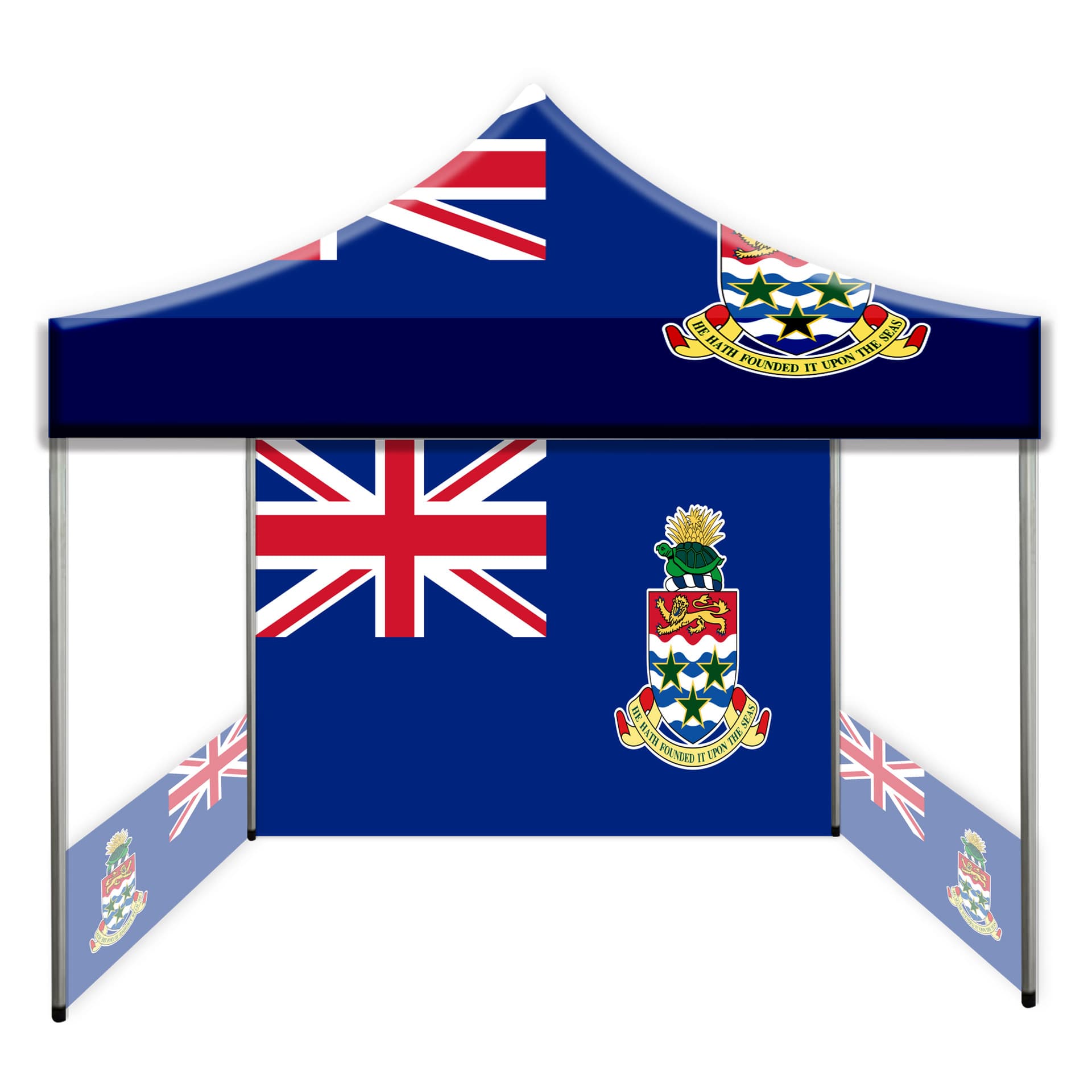 Factory Direct National Flag Pattern Tent - Simple Assembly Steps - Suitable for Outdoor Use to Meet Space Needs