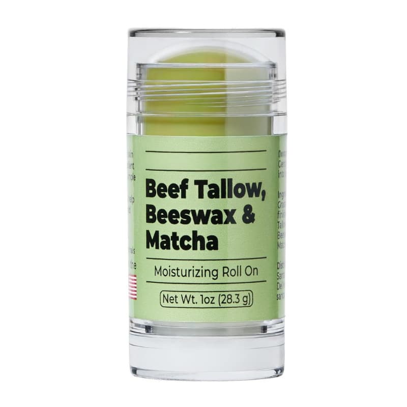 Cross-border Best Seller Beef Tallow Matcha Moisturizing Beeswax Honey Tallow Cream