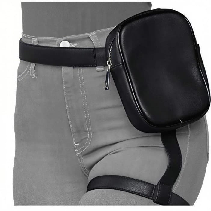 Leg Bag for Men, New Cycling Bag, Running Sports Leg Bag, Outdoor Hiking Bag, Tactical Anti-Theft EDC Storage Waist Bag