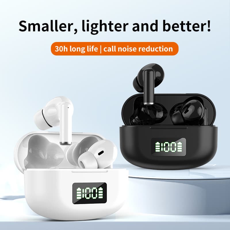 New J50 Bluetooth Earbuds Cross-Border Hot Touch 5.3 Wireless TWS In-Ear Earphones Sports Dual Earbuds High Sound Quality