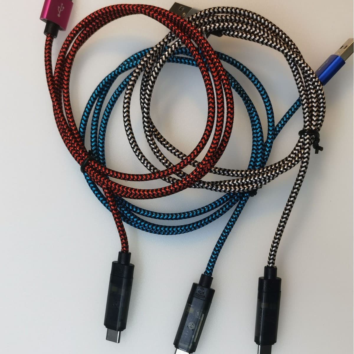 AI Voice Recognition Smart Air Conditioner Control USB Cable - 6A Super Fast Charging Android Type-C with LED Light