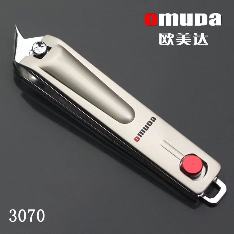 Omeda nail clipper medium and large size with file nail clipper 3061/3062 gift carbon steel nail clipper nail clipper