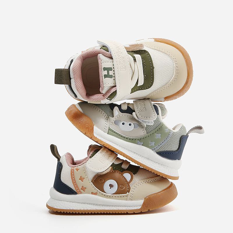 2024 Autumn New Cartoon Walking Shoes, Unisex Baby Sports Shoes, Breathable Mesh Key Functional Shoes 2868