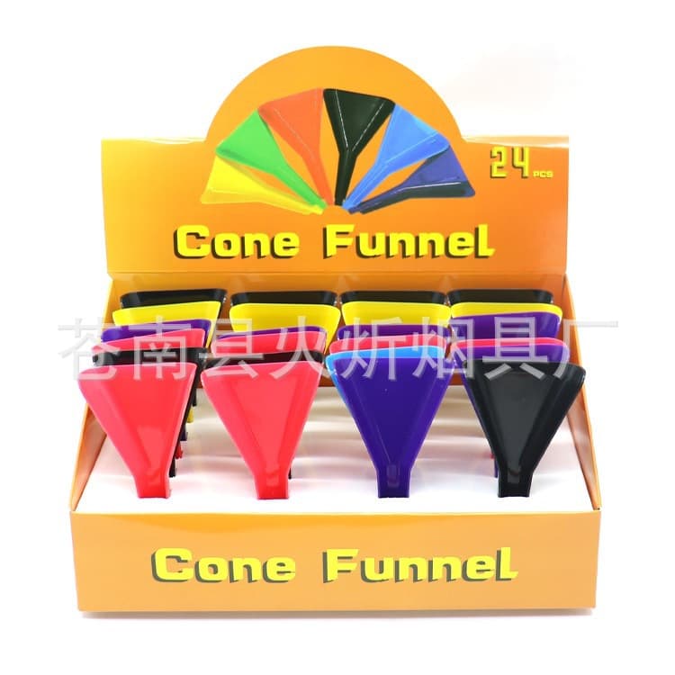 Plastic conical funnel Loader Conical tube filler Tobacco filler Small tobacco multi-functional funnel