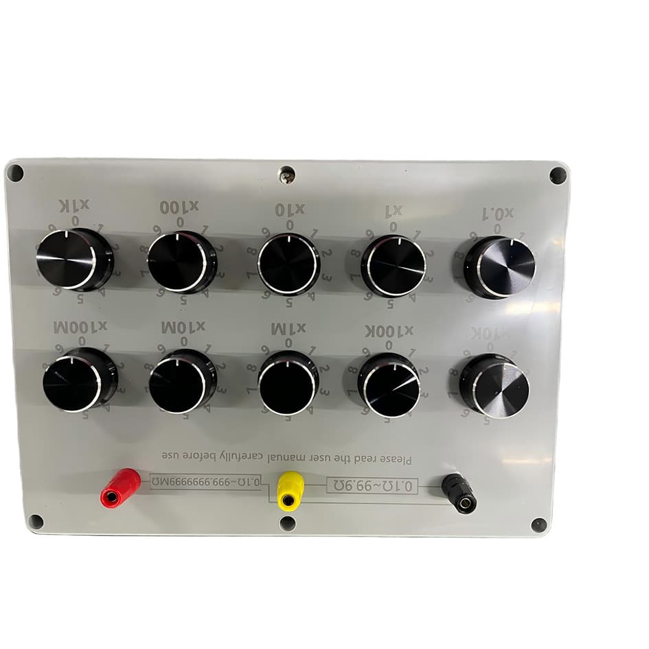 Electrostatic Monitor Calibrator Resistance Box Alarm, Resistance Calibration from 0.1Ω to 9999999999Ω