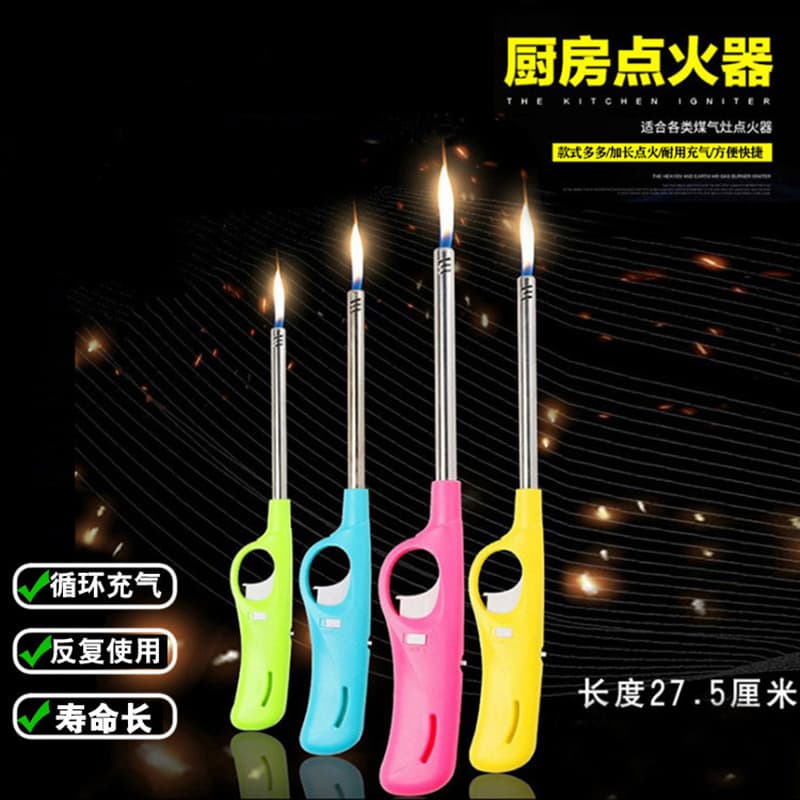 Ignition Gun Electric Igniter for Gas Stoves, Natural Gas Home Kitchen Extended Durable Long Nozzle Lighter