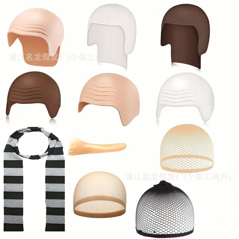 Despicable Me performance props bald headgear Halloween Minion scalp props fake scalp bald head