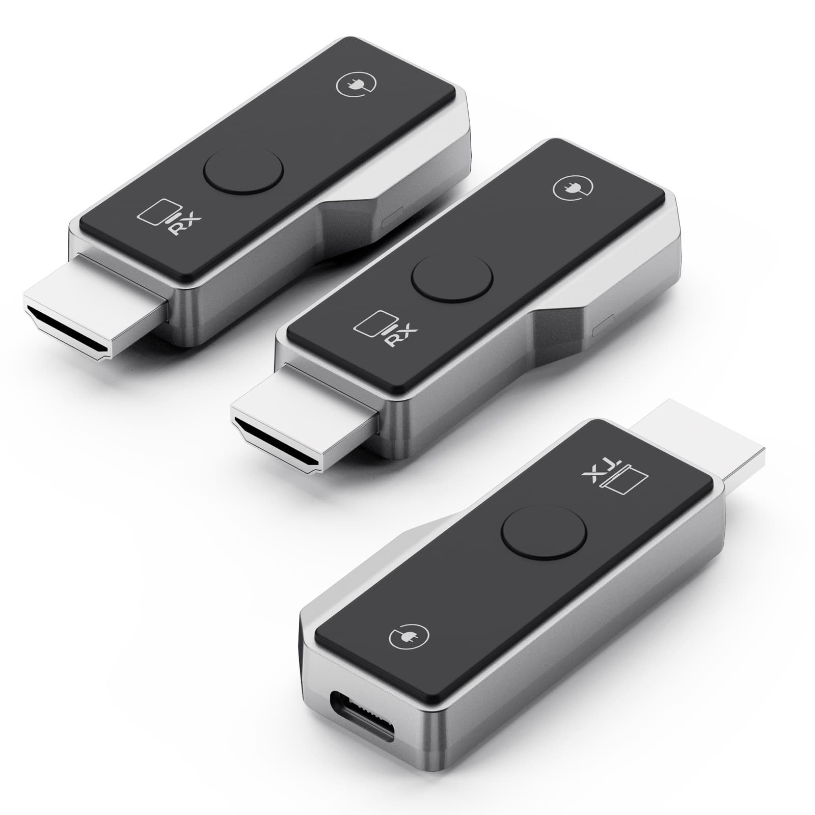 HDMI Wireless Transmitter Extender Point-to-Point Extender Video Screen Mirroring Device for Phone, Computer, TV Screen Casting