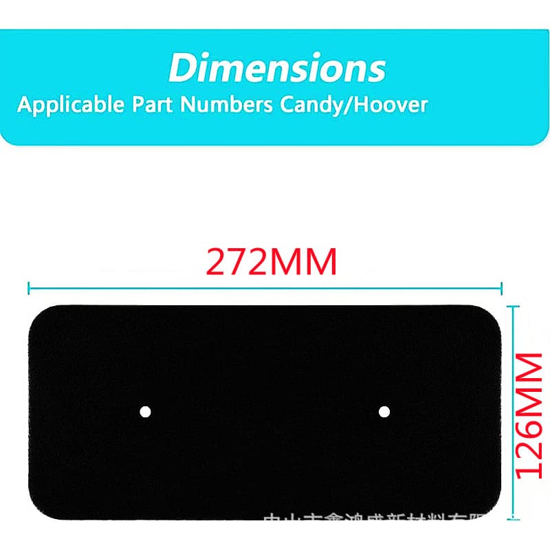 Compatible with European Hoover Candy 40006731 Drum Dryer Lint Filter Cotton Lint Filter