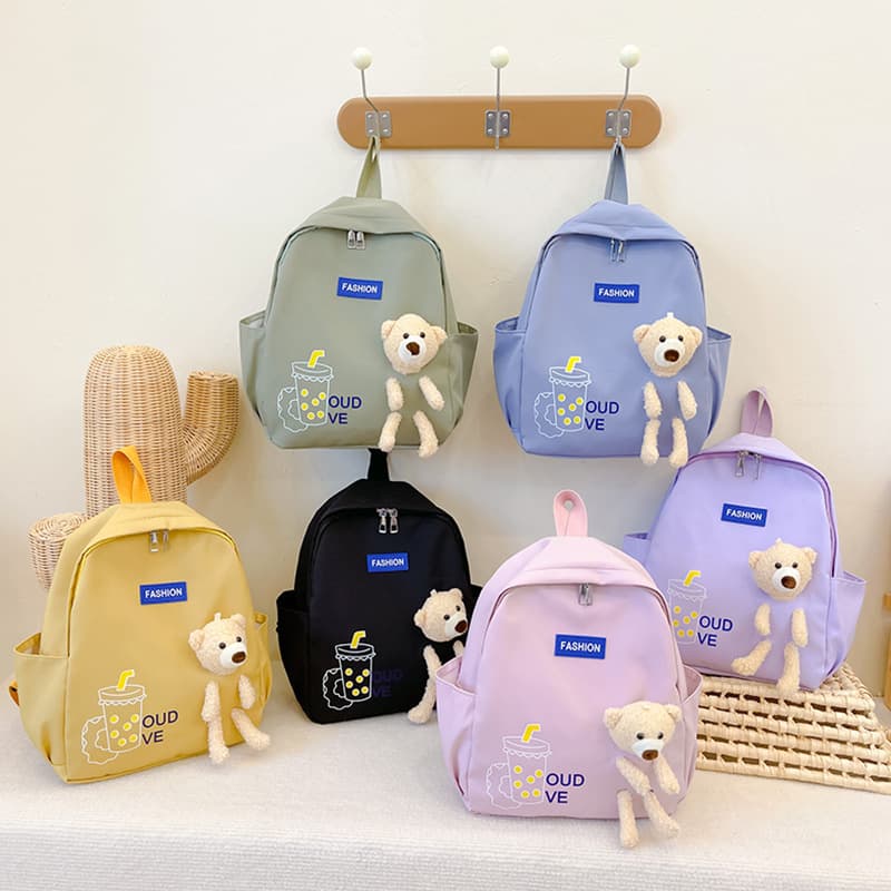Kindergarten school bag children's cartoon baby girl lightweight backpack small and middle class fashion school bag claw machine backpack