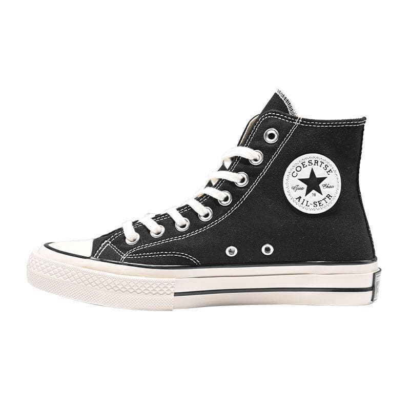 Meiqi Converse Fall/Winter New 1970s Canvas Shoes for Men and Women, Classic Retro Versatile High-Top Couple Casual Shoes