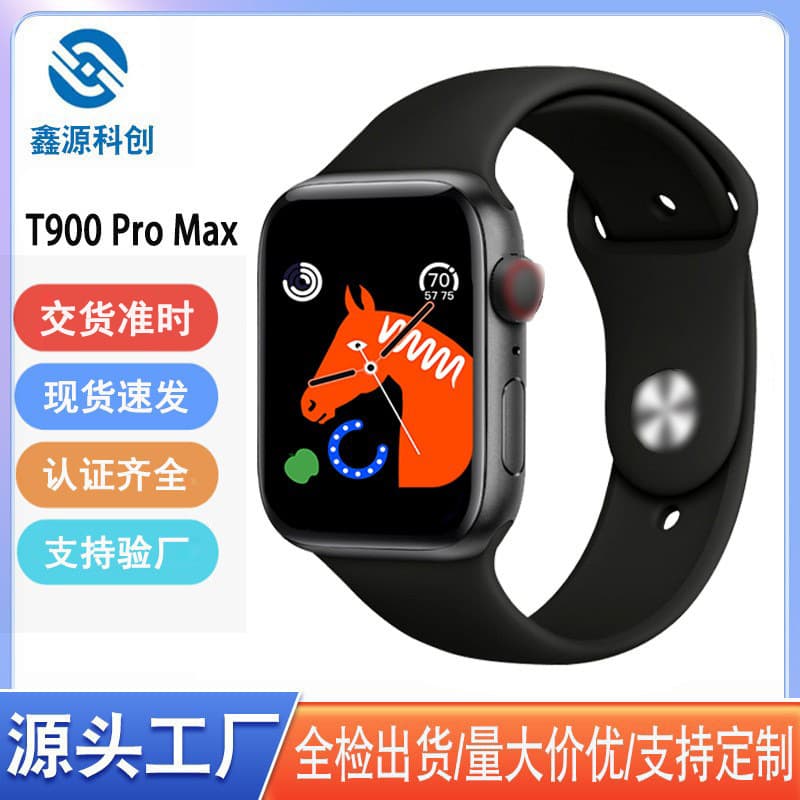Cross-Border Hot Seller T900 ProMax Smart Watch Bluetooth Calling 2.01-Inch HD Large Screen S9 Sports Watch