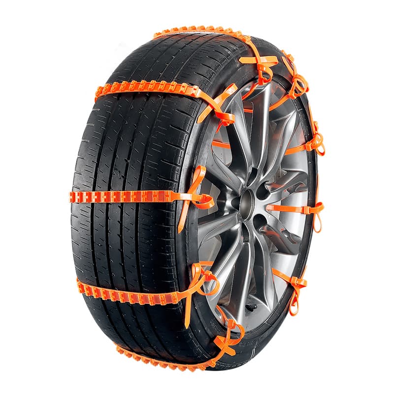 Car-specific anti-skid chain that does not damage tire ties, off-road vehicle, SUV, van, sedan, universal snow tire chain