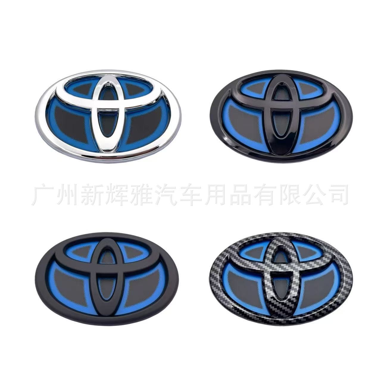 For Toyota Corolla RAV4 Front and Rear Emblem Camry Levin Modified Hybrid Front and Rear Emblem Sticker