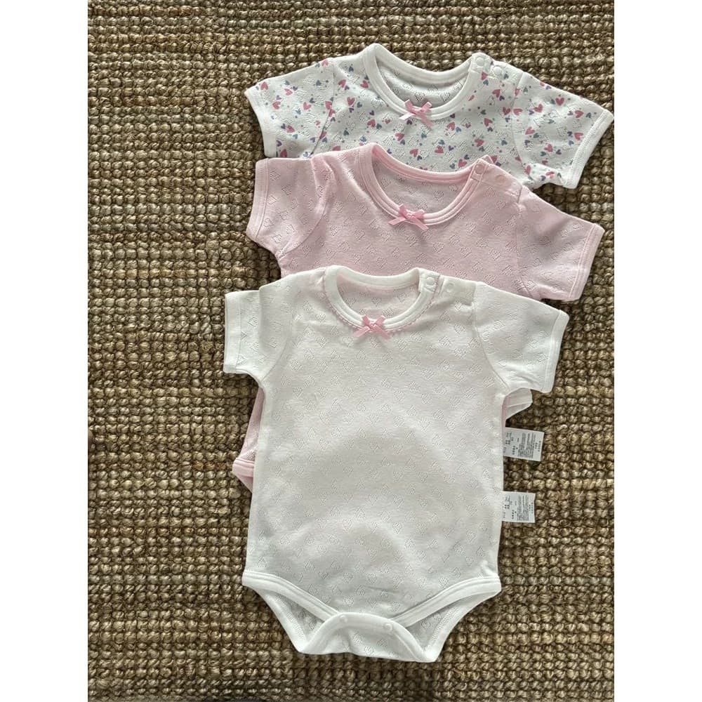 New Korean style baby bag short-sleeved rompers for men and women Baoha clothing summer thin style jumpsuit