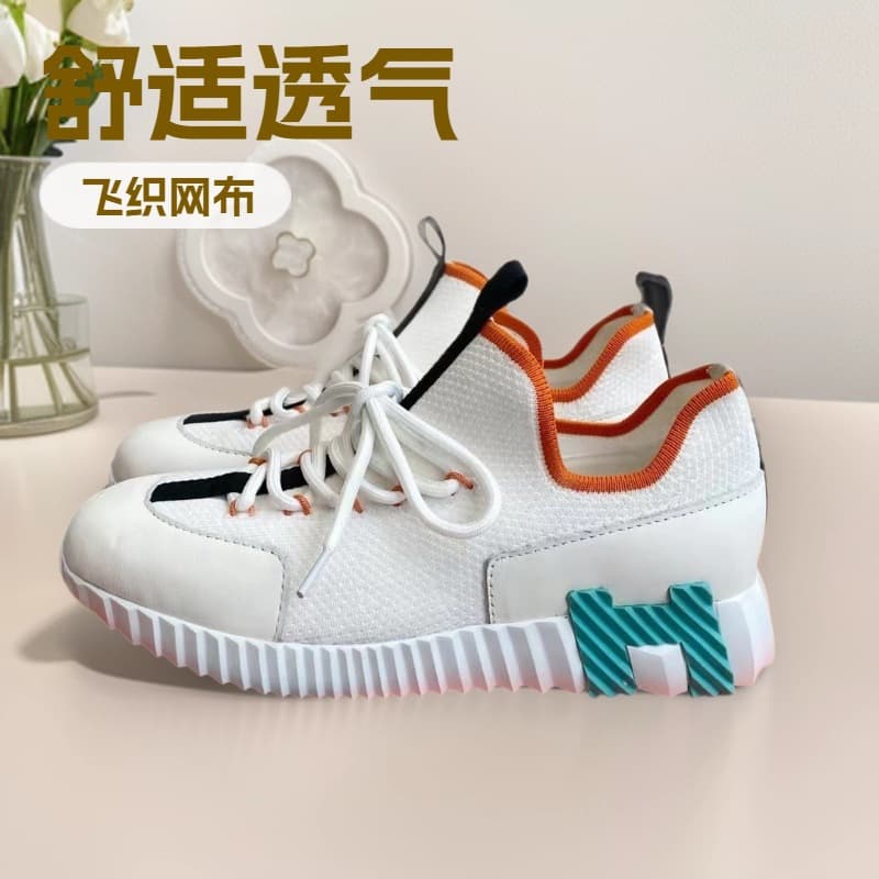 Guangzhou Foreign Trade 2025 Autumn New Style Mesh Breathable Casual Flyknit Sports Shoes Unisex Comfortable Running Shoes