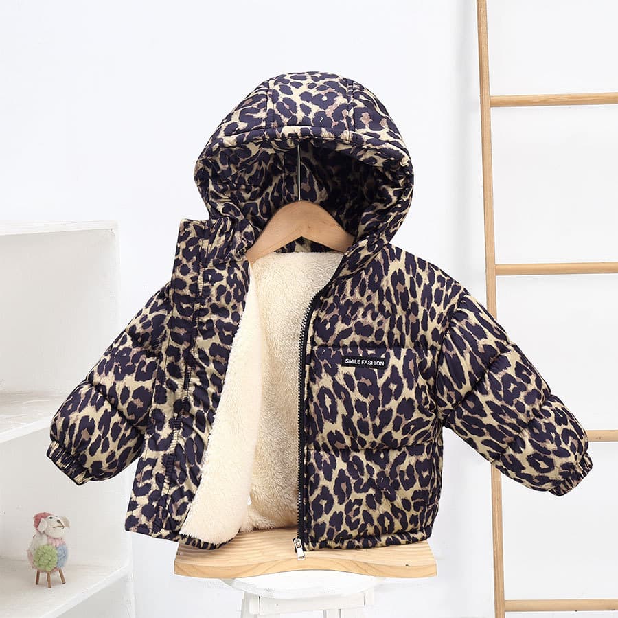 2026 New Kids Clothing, Children's Down Cotton Jacket for Boys, Girls, and Babies, Thickened Fleece-Lined Cotton Coat